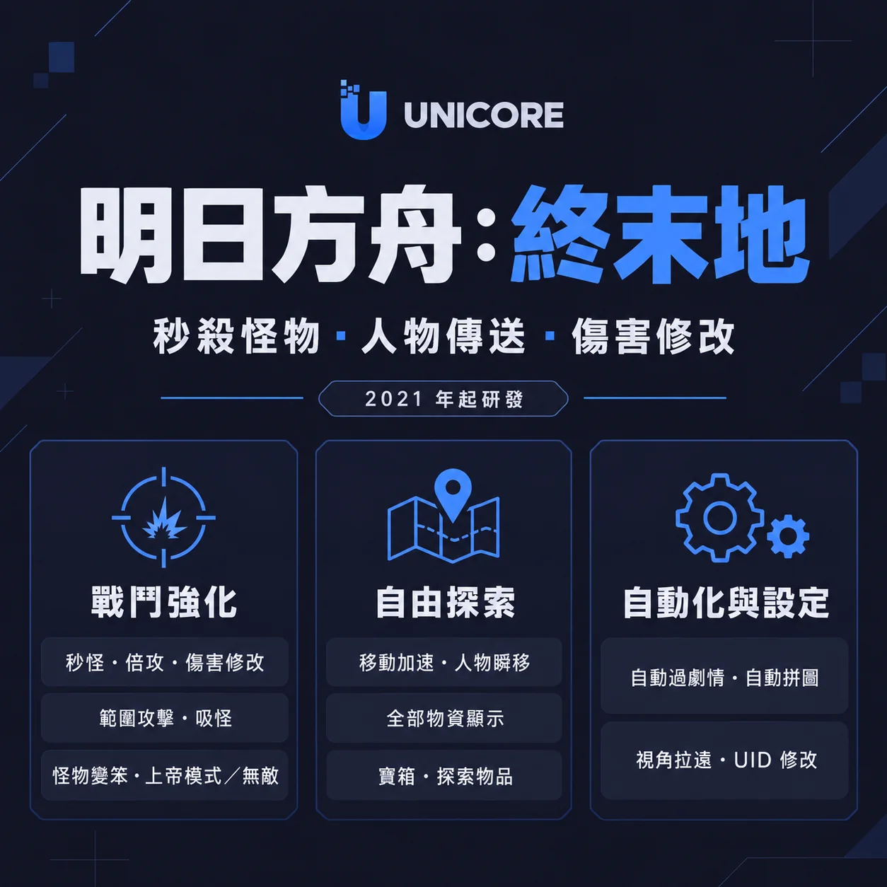 Unicore Arknights Endfield cheats
